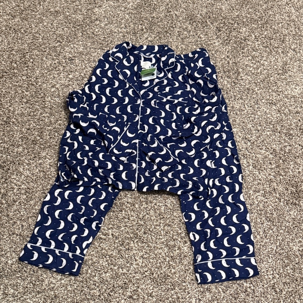 Kate Spade Moon Print Pajama Set - NWT